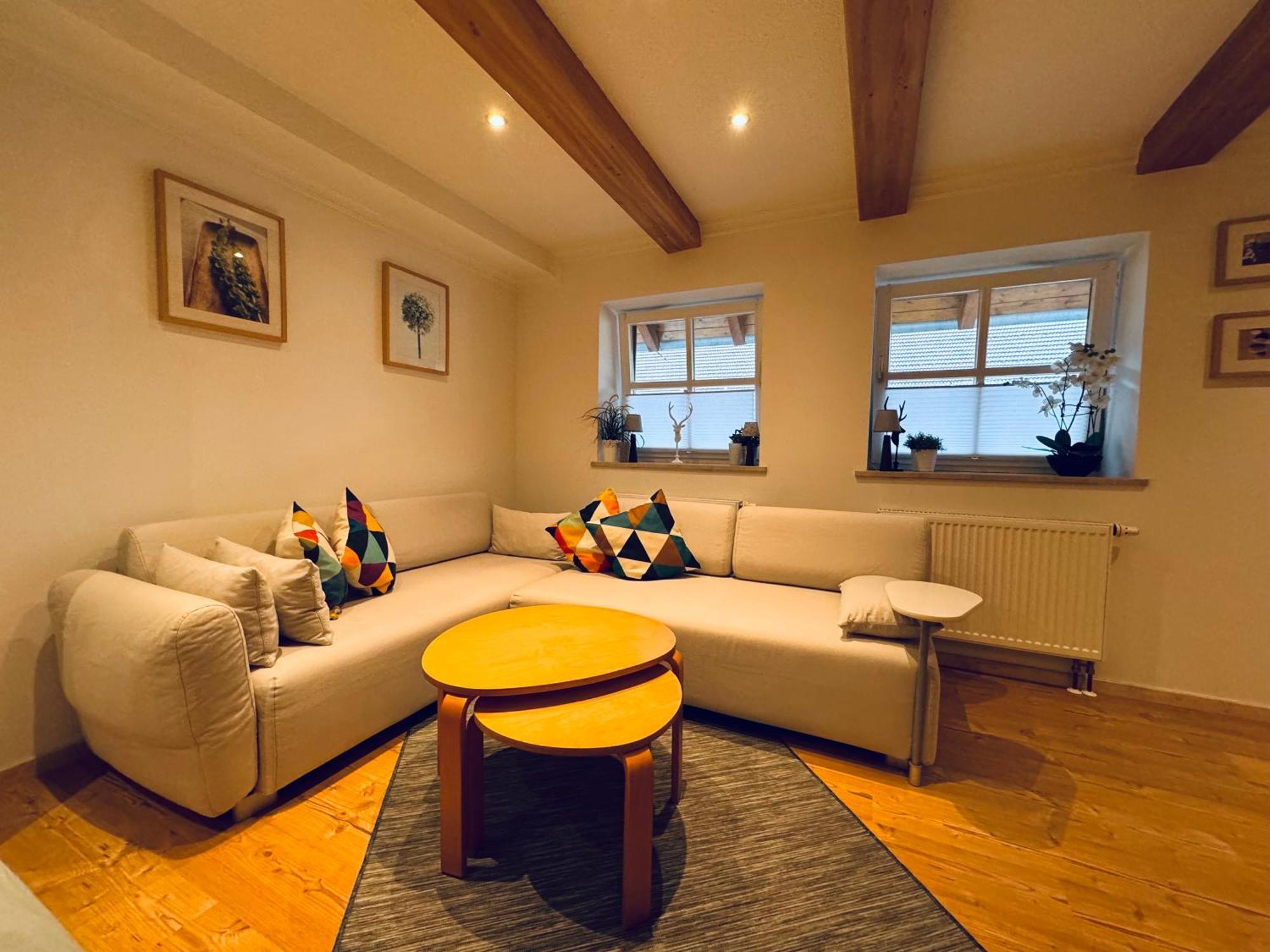 Ferienwohnung Vierseithof Eging Exteriör bild